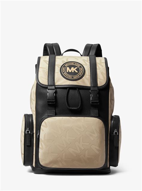 michael kors black nylon backpack|michael kors mickey mouse backpack.